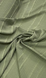 Crinkle striped chiffon