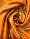 Ntomapa 4 yards Tie and dye rose Isabella satin