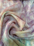 Ntomapa Tie and dye crinkle striped chiffon