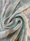Ntomapa Tie and dye crinkle striped chiffon