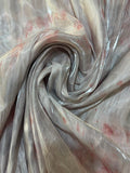 Ntomapa 4 yards tie and dye silky metallic organdy