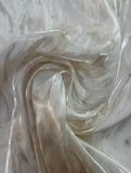 Ntomapa 4 yards tie and dye silky metallic organdy