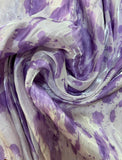 Ntomapa 4 yards tie and dye silky metallic organdy