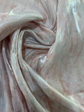 Ntomapa 4 yards tie and dye silky metallic organdy