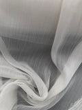 Striped Crinkle chiffon