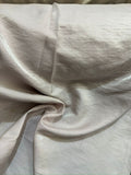 Crinkle metallic silky crepe
