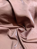 Crinkle metallic silky crepe