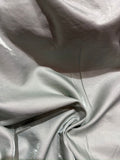 Crinkle metallic silky crepe