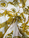 chain crepe chiffon