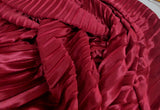 Pleated Satin