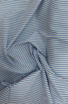 Small striped stretchy cotton