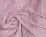 Crinkle striped chiffon