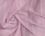 Crinkle striped chiffon