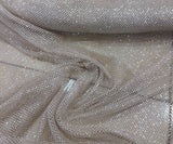 Shimmer net lace