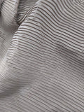 Velvet pleated satin