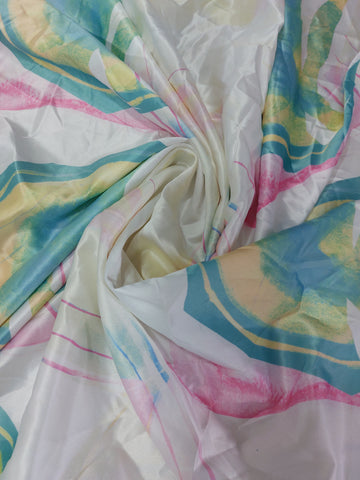 Abstract swirly silk