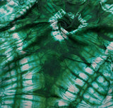 Tie and dye silk (adire)