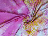 Ntomapa tie and dye rayon satin