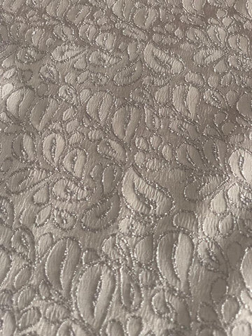 Grey paisely brocade