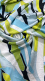 Abstract Italian silk