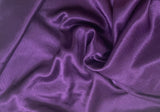 Striped crinkle satin