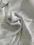White square designed jacquard