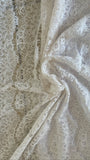 Soft floral lace