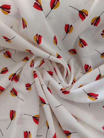 Tulip crepe chiffon