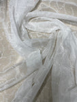 Crinkle dot chiffon