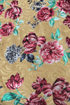 Big floral foil brocade