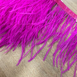 5 inch ostrich feather applique