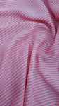 Pink dotted striped rayon