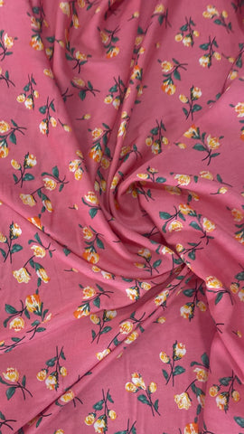 Little roses floral rayon