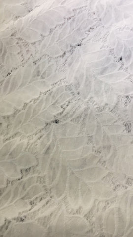 White cotton lace