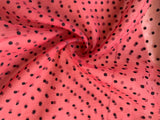 Polka bubble organza