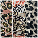 Leopard print rayon