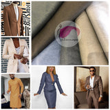 Wool suiting material