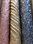 Abstract metallic brocade